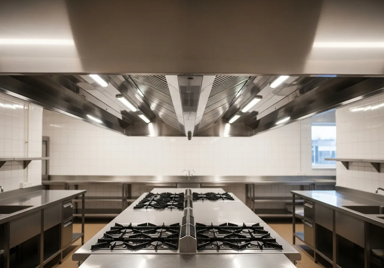 Restaurants kitchen extract cleaning in Swansea