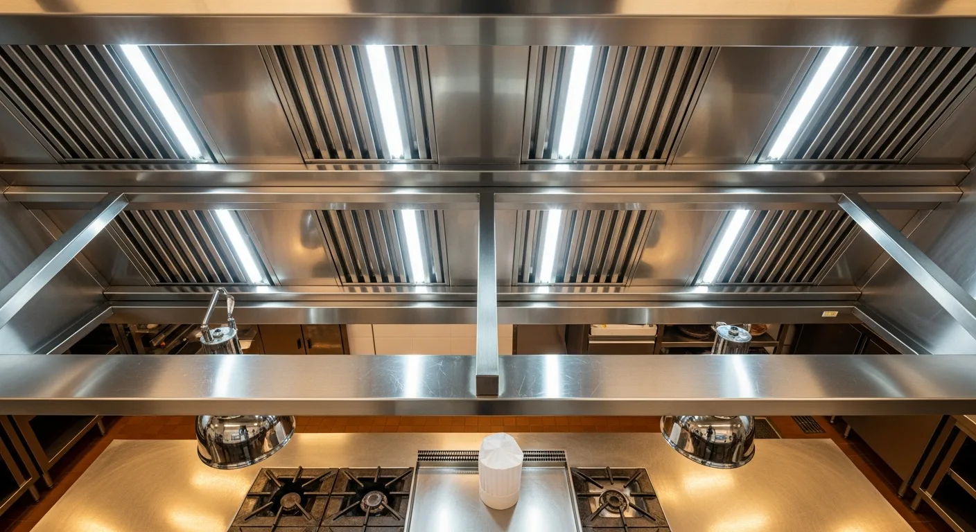 Cafés kitchen extract cleaning in Swansea
