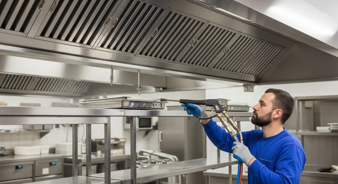Hotels & Guesthouses kitchen extract cleaning in Swansea